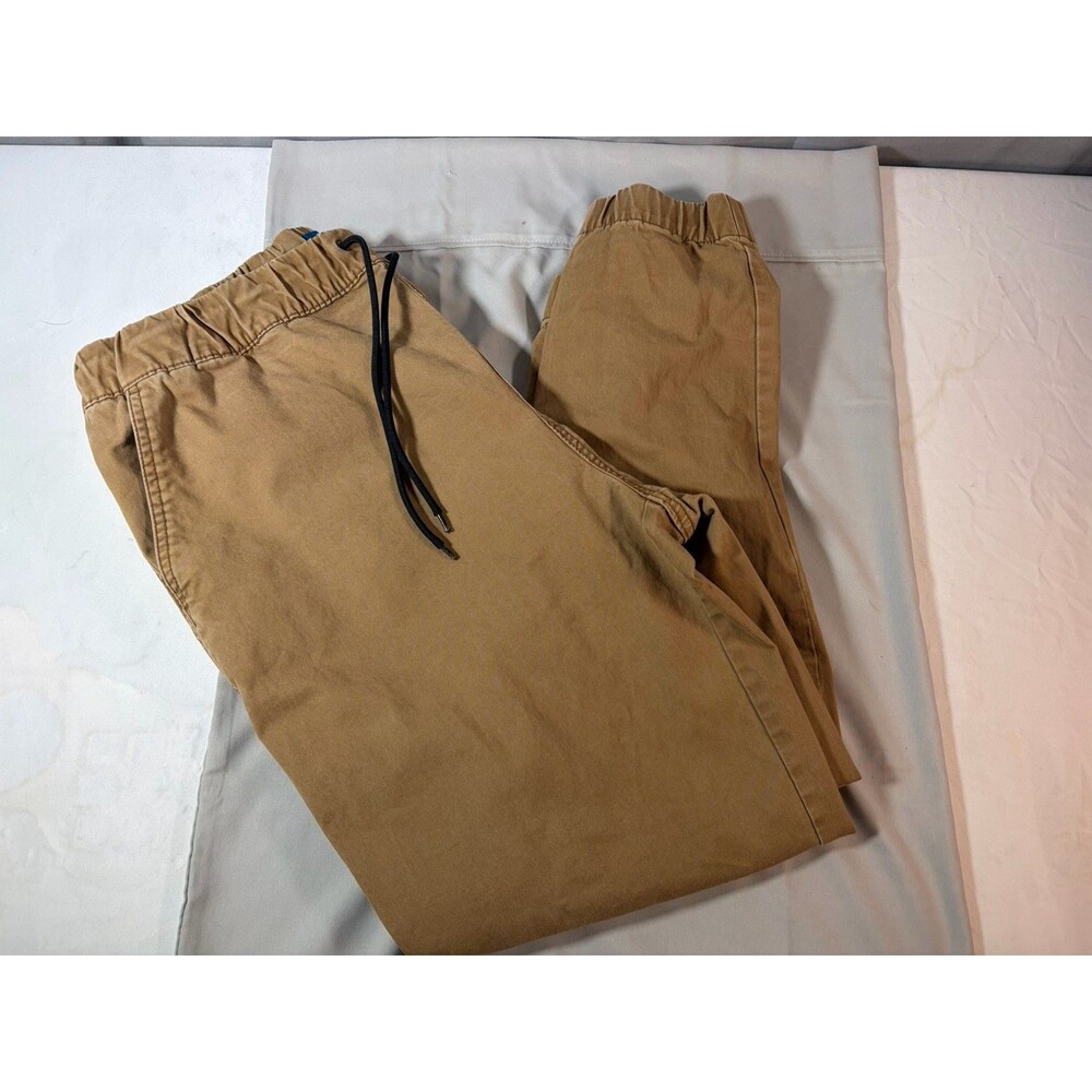 OLD NAVY Modern Jogger Pants Tan Built In Flex Size XL